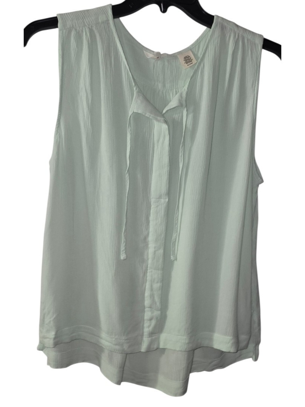 Levi's Sleeveless Mint Green Blouse Size XL